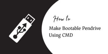 How to Make Bootable Pendrive Using CMD
