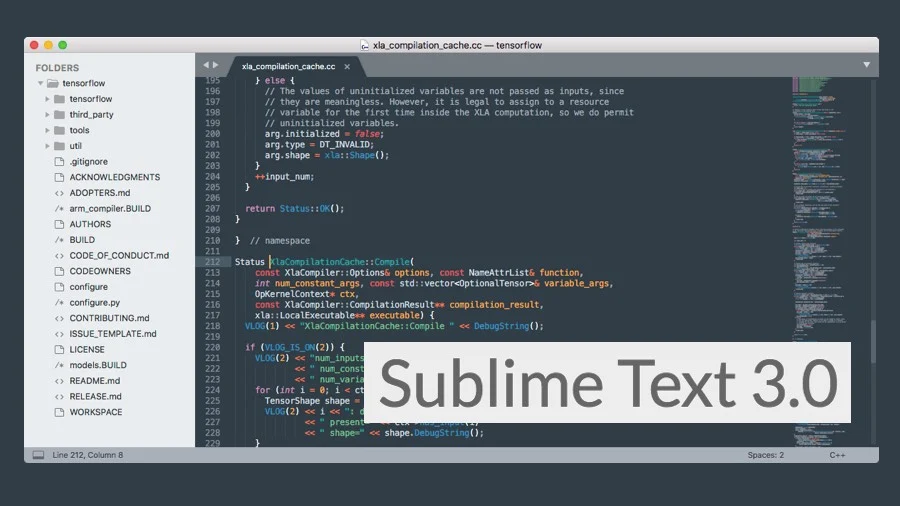sublime text editor