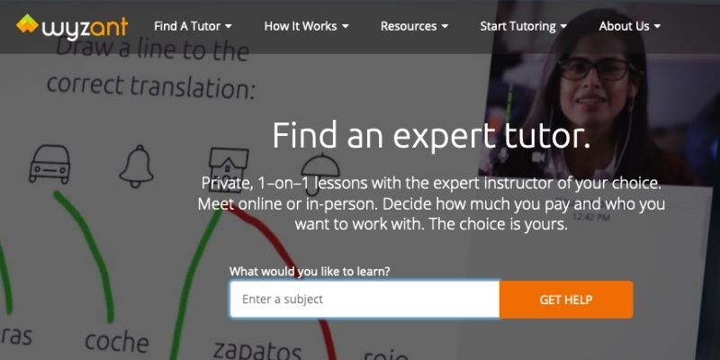 wayzant online private tutition experts