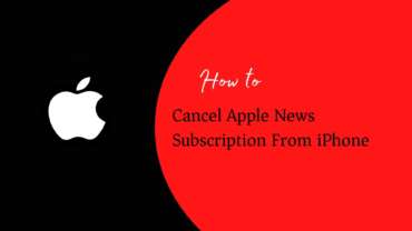 Cancel Apple News Subscription