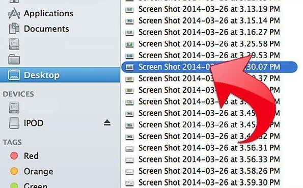 how to make a screenshot on mac air