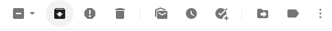 email archive button