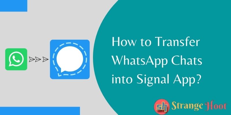 How to Transfer WhatsApp Chats into Signal App