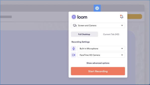 Loom Screen recording software