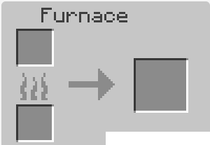 Right-clicking it shall open the Furnace menu