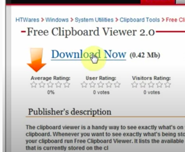 Download clipboard viewer