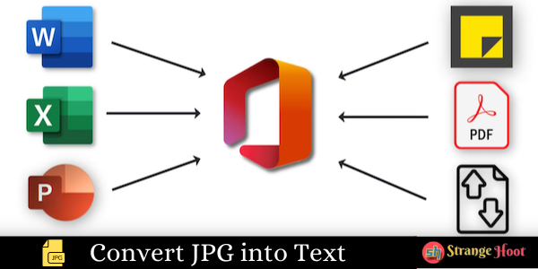How to Extract Text from Images and convert into Editable File