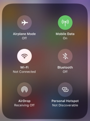 enable AirDrop